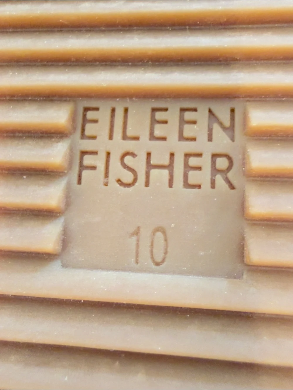 Eileen Fisher Willow Tumbled Leather Wedge Espadrille Sandals Blush Pink 10